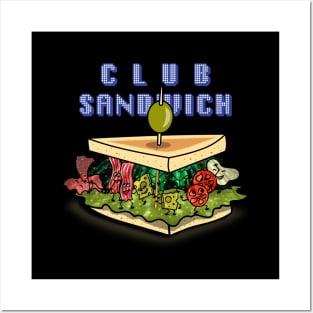 Club Sandwich Posters and Art